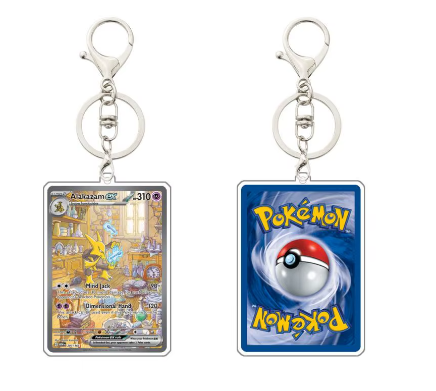 151 & PALDEAN FATES KEYCHAINS