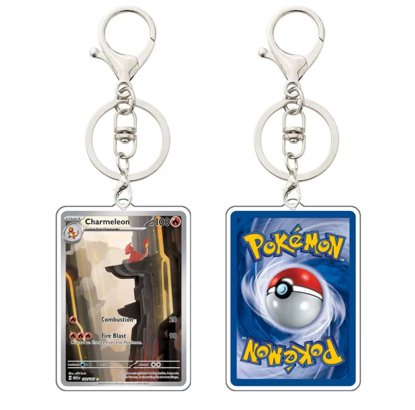 151 & PALDEAN FATES KEYCHAINS
