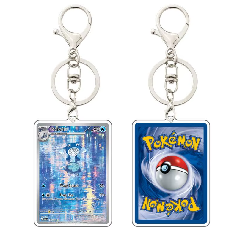 151 & PALDEAN FATES KEYCHAINS