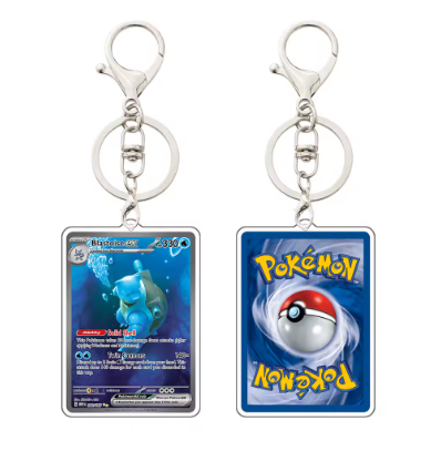 151 & PALDEAN FATES KEYCHAINS