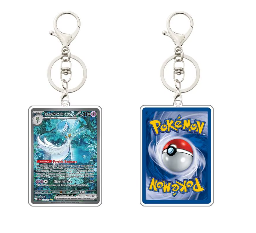 151 & PALDEAN FATES KEYCHAINS